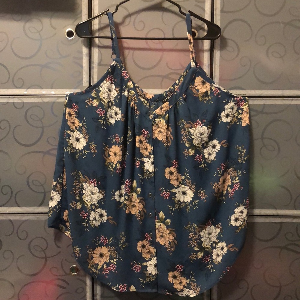 Torrid Floral Spaghetti Strap Top